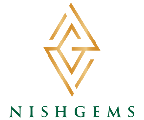 nishgems logo on footer